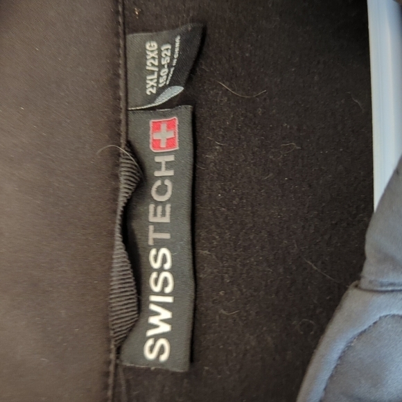 Swiss Tech Men's Jacket Black/Gray Size 2XL - Picture 4 of 9